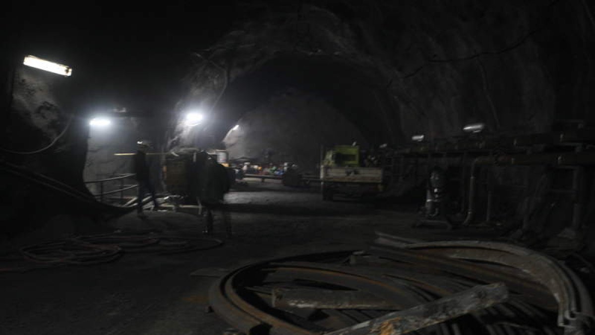 Fotografía de archivo de la explotación de interior de Cerredo.