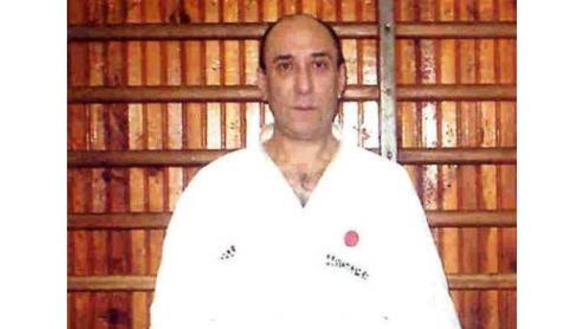 El karateka Pedro Perales.