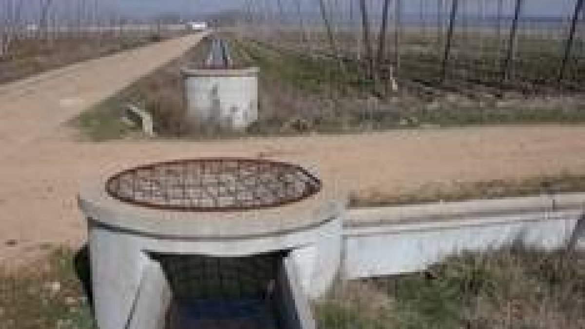 Las nuevas acequias serán como las instaladas en Carrizo