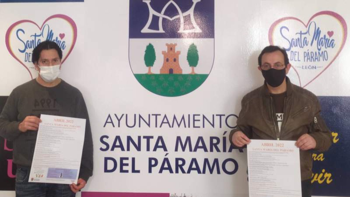 Los concejales Sabaria y Franco presentaron el programa. DL