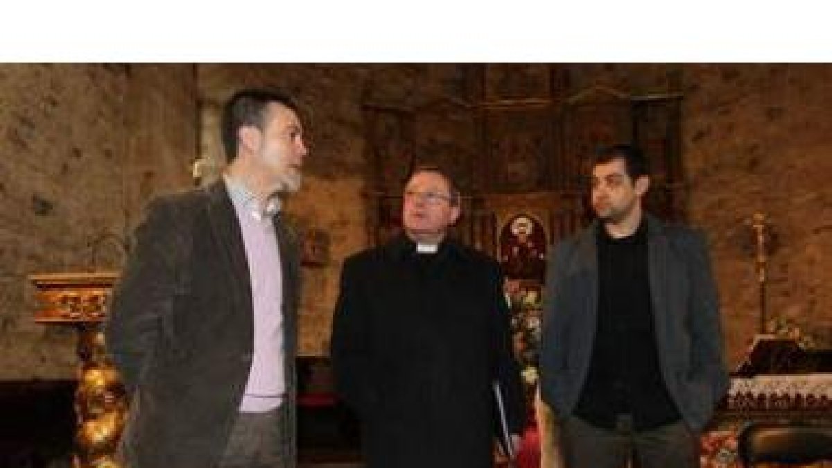 Fernández, Rodríguez Llamazares y Martín Ríos.