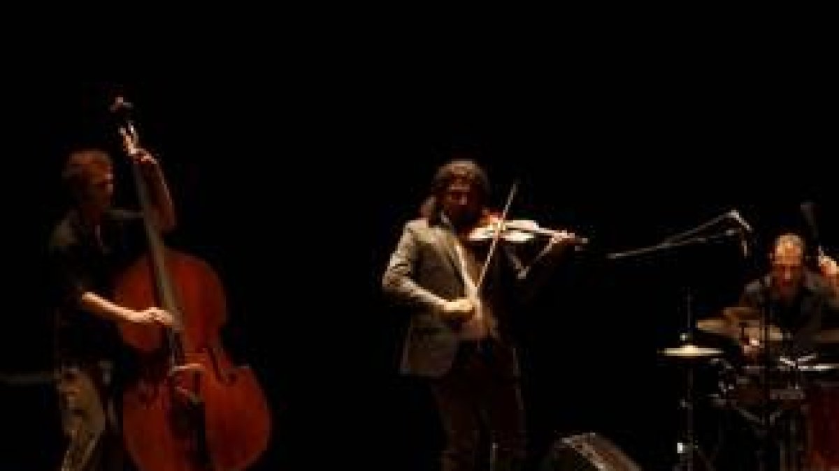 Ara Malikian en el concierto ofrecido el pasado martes en León