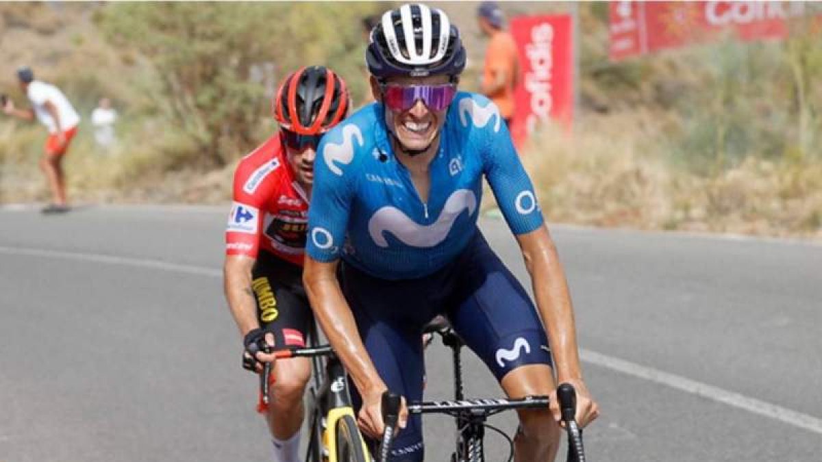 El ciclista español de Movistar Enric Mas es, a priori, la gran baza española en el Tour. AGENCIAS