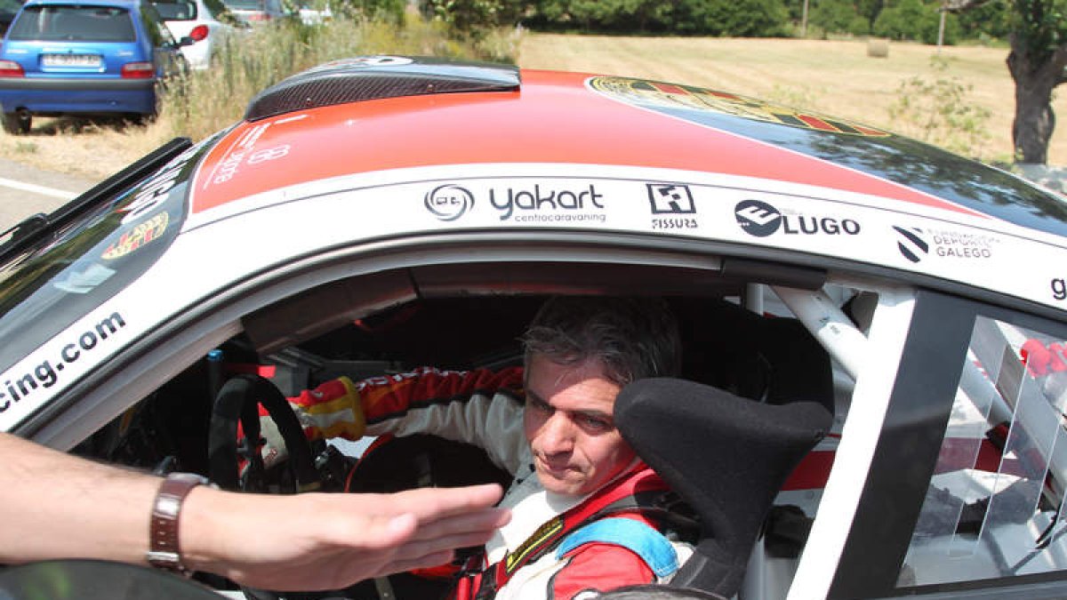 Sergio Vallejo ya consiguió el triunfo en la primera edición del Rallysprint Valle de Omaña.
