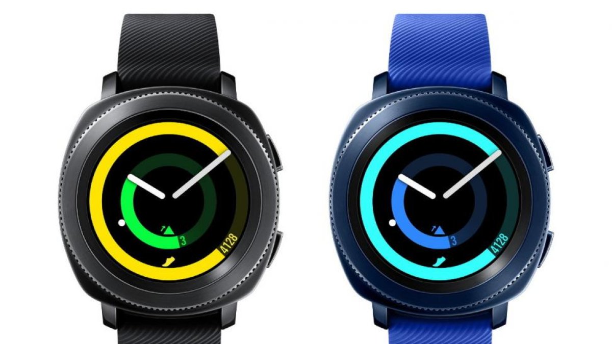 El reloj Gear Sport de Samsung.