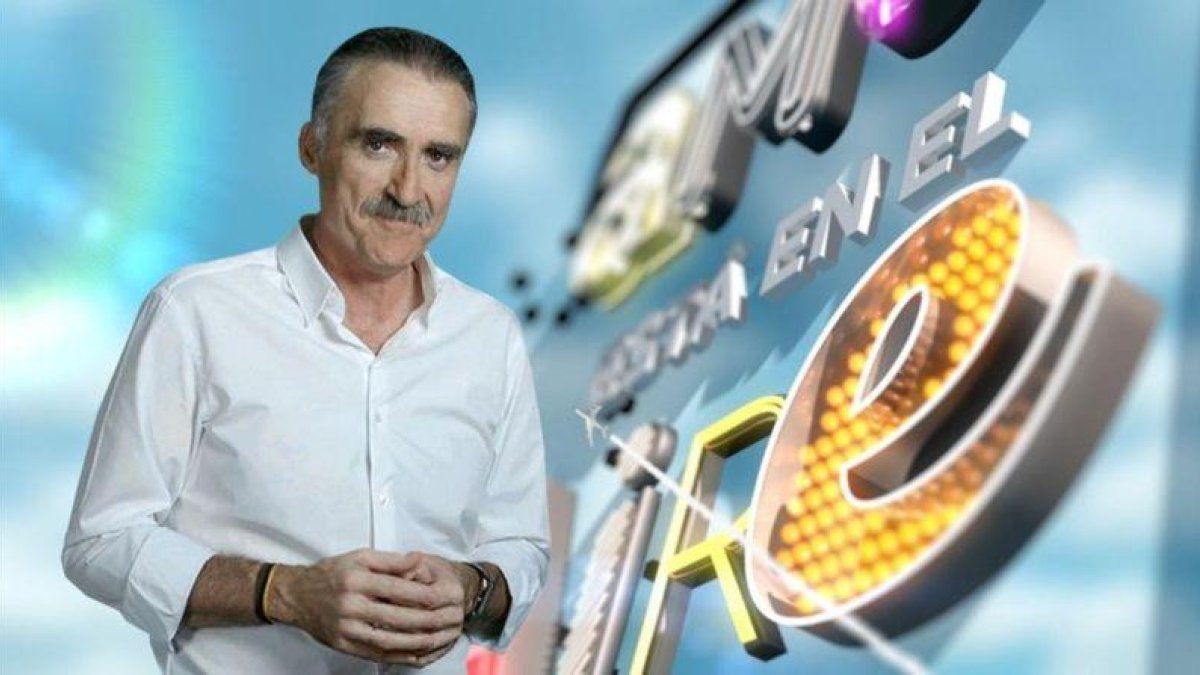 Juan y Medio, presentador del frustrado programa de A-3 'El amor está en el aire'.