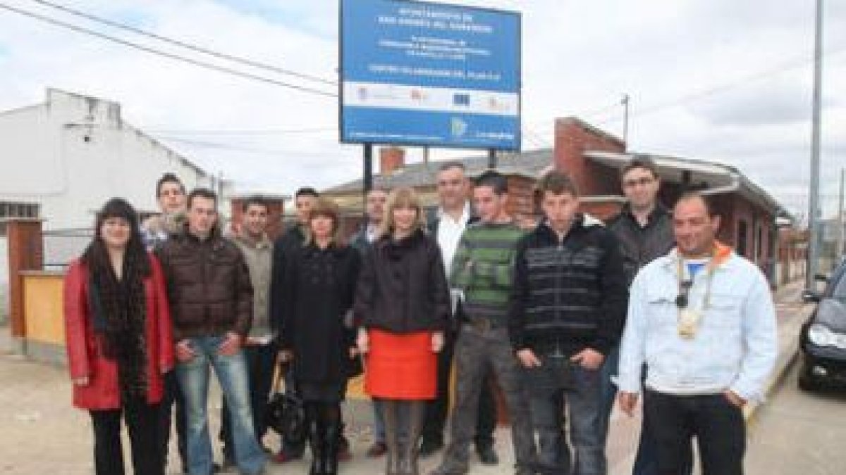 La alcaldesa de San Andrés clausuró la última edición del plan de inserción profesional