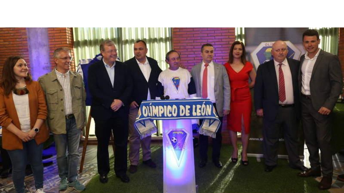 Presentación de la vuelta a la competición del Club Olímpico. DL