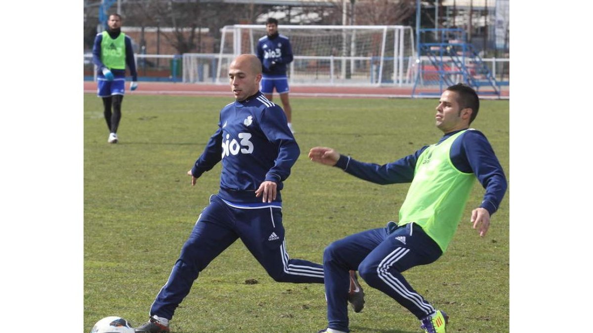 El equipo volvió a trabajar con todos, salvo Helder y Mateo.