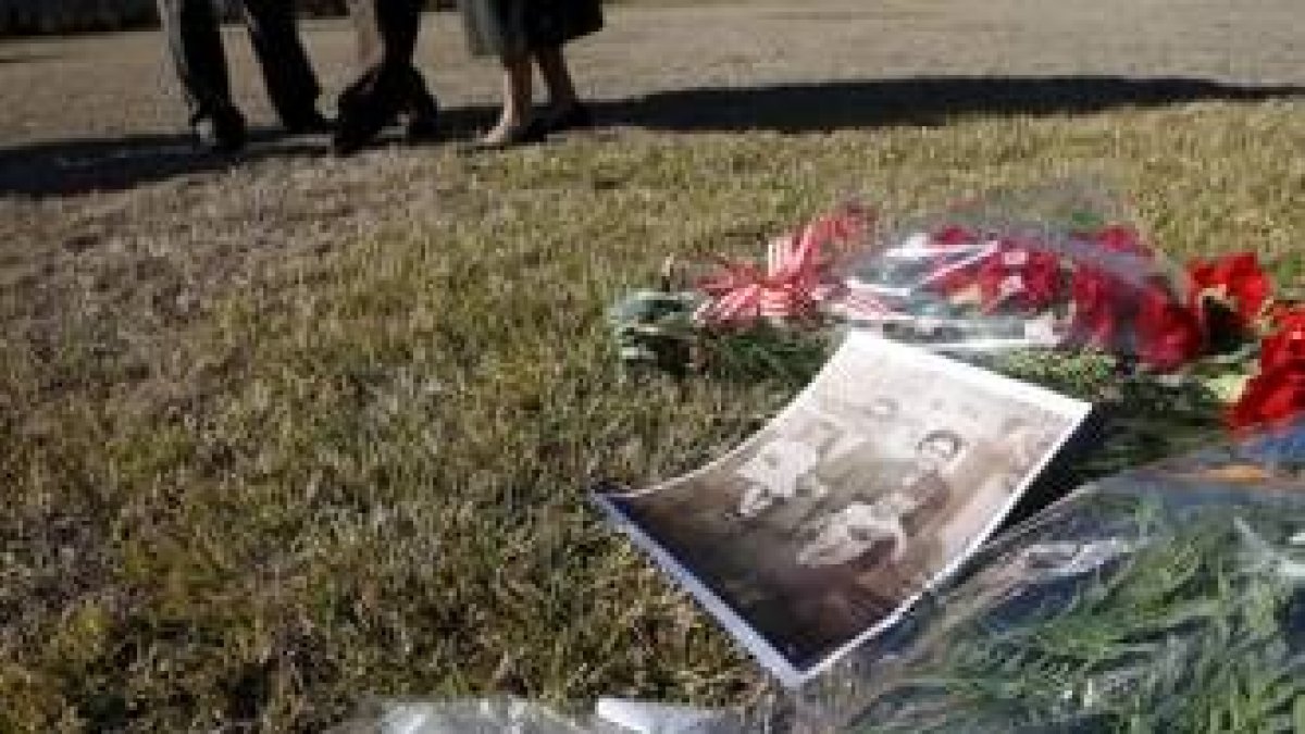 Cuatro de los cinco hijos estuvieron en el homenaje