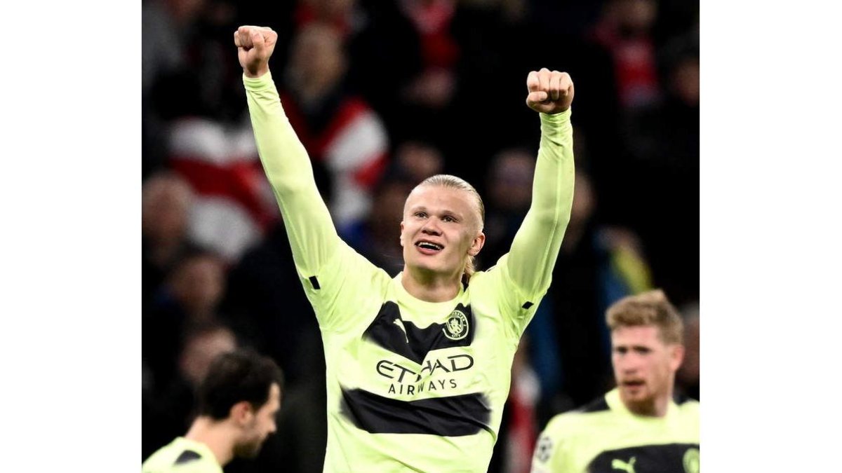 Haaland anotó el gol del Manchester City y además tuvo tiempo para fallar un penalti. BRUNA