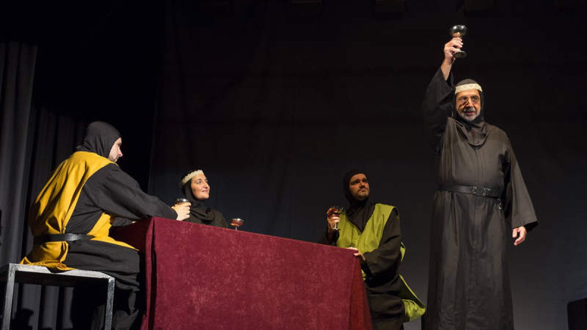La obra ganadora ‘Macbeth’, de la compañía la Garnacha Teatro. ANTONIO DE LA FUENTE