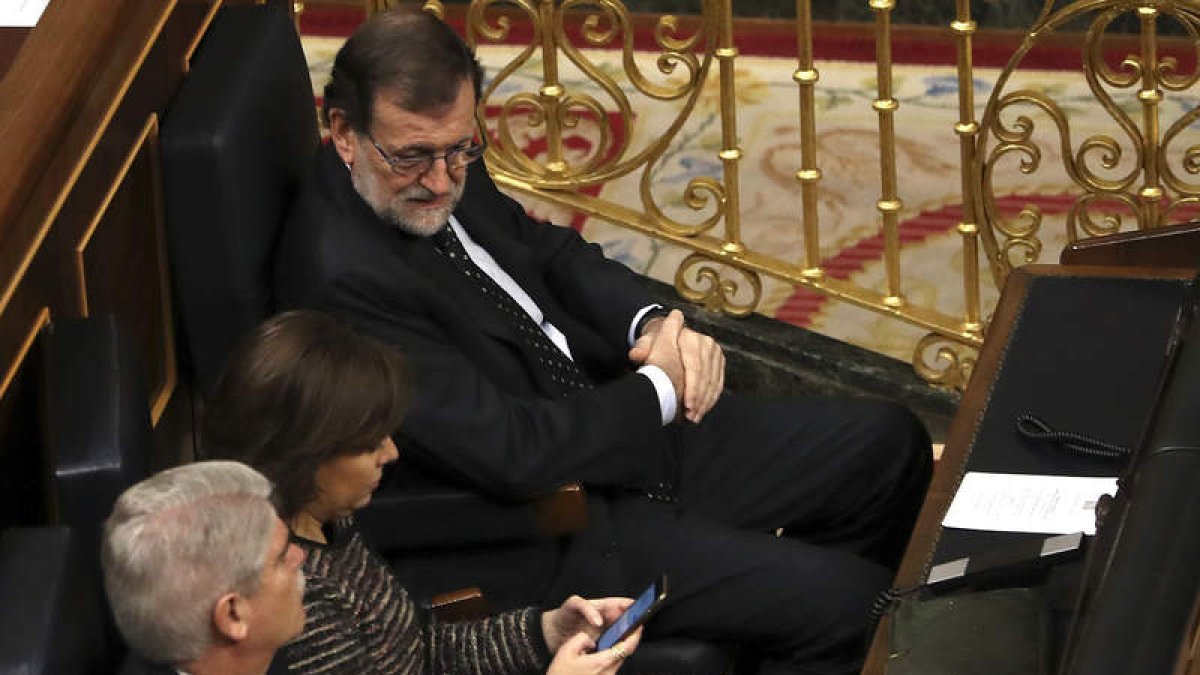 Aspecto que presentaba ayer el Congreso. J. J. GUILLÉN