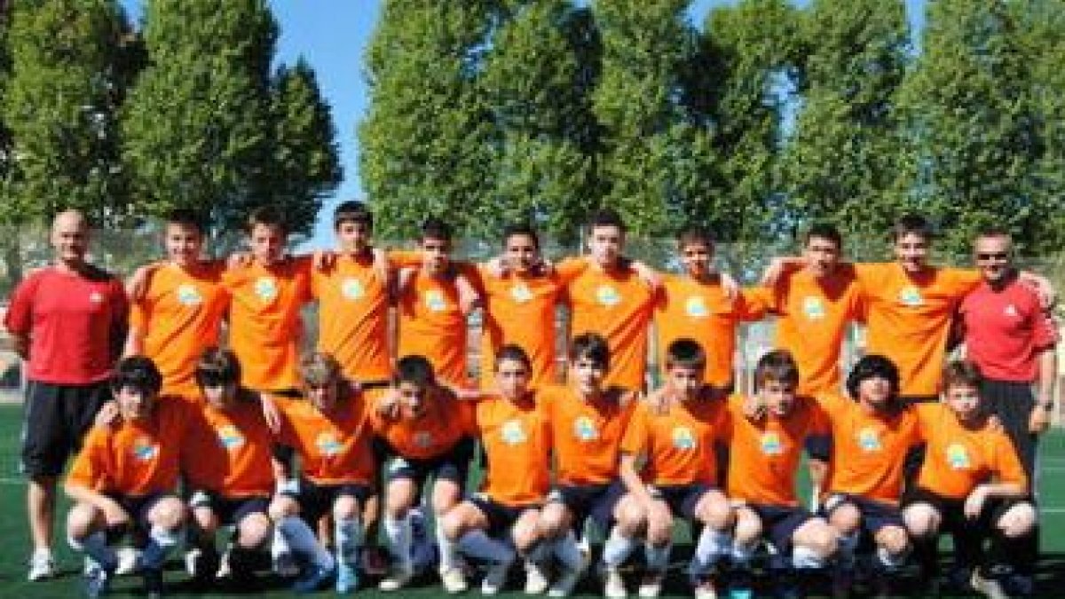 El combinado de León que participará en la novena edición del prestigioso torneo de fútbol.