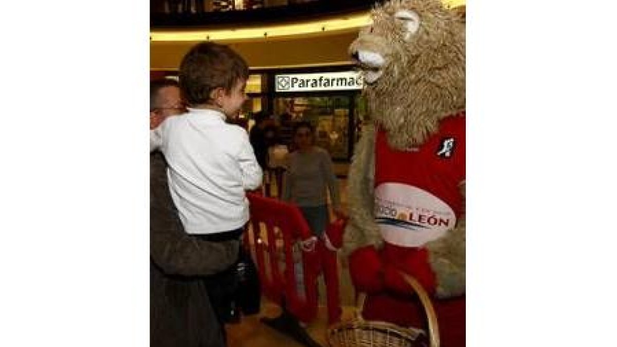 La mascota del Begar estuvo también presente en las actividades