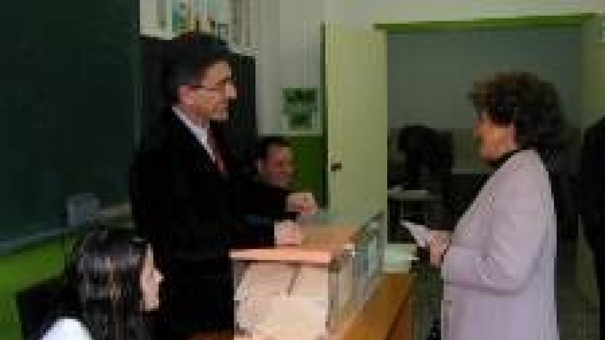 Jesús Esteban presidió una de las mesas de Bembibre