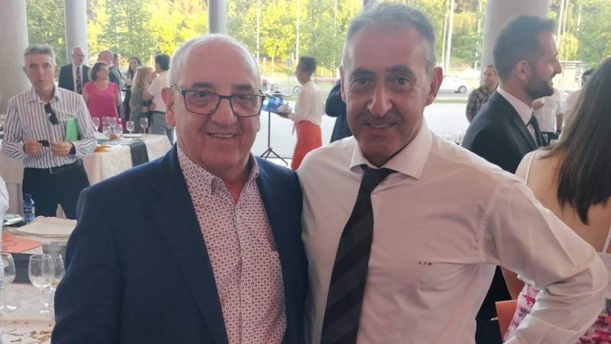 Marianín y Juan Simón, dos internacionales con España. DL