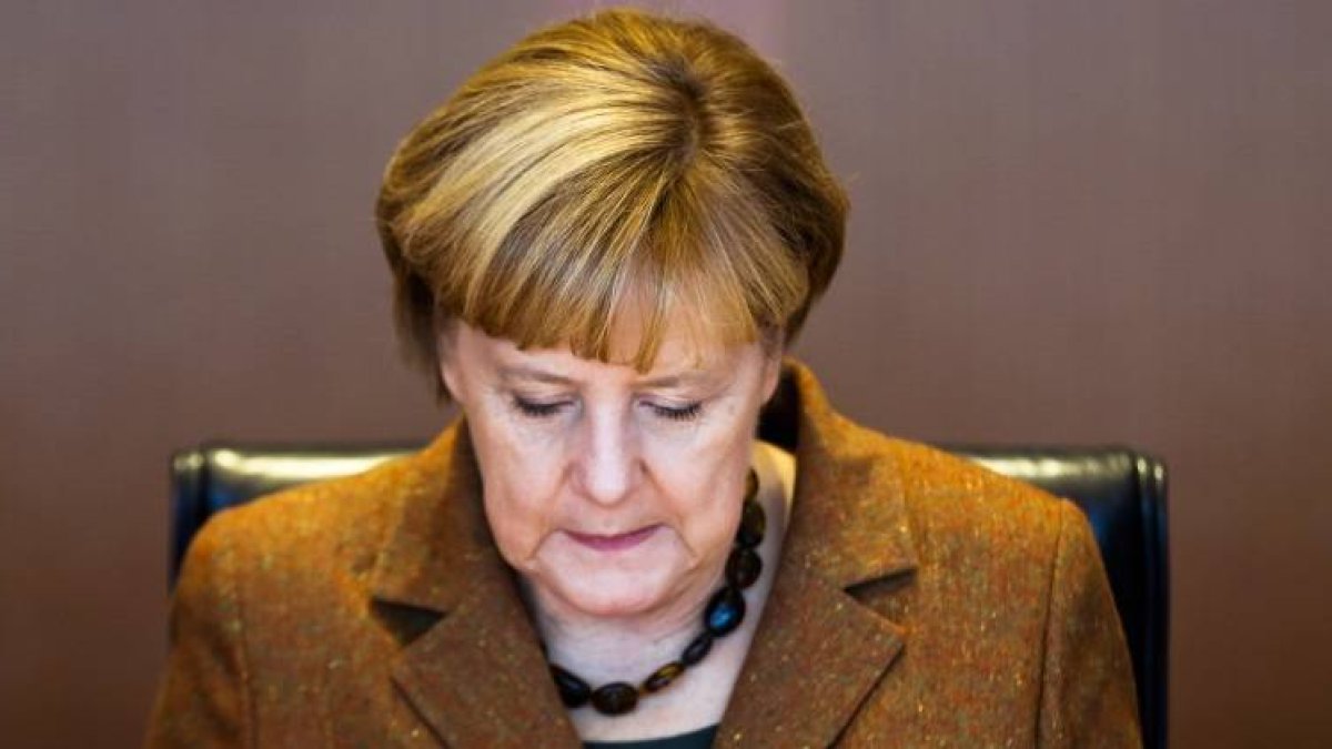 Angela Merkel.