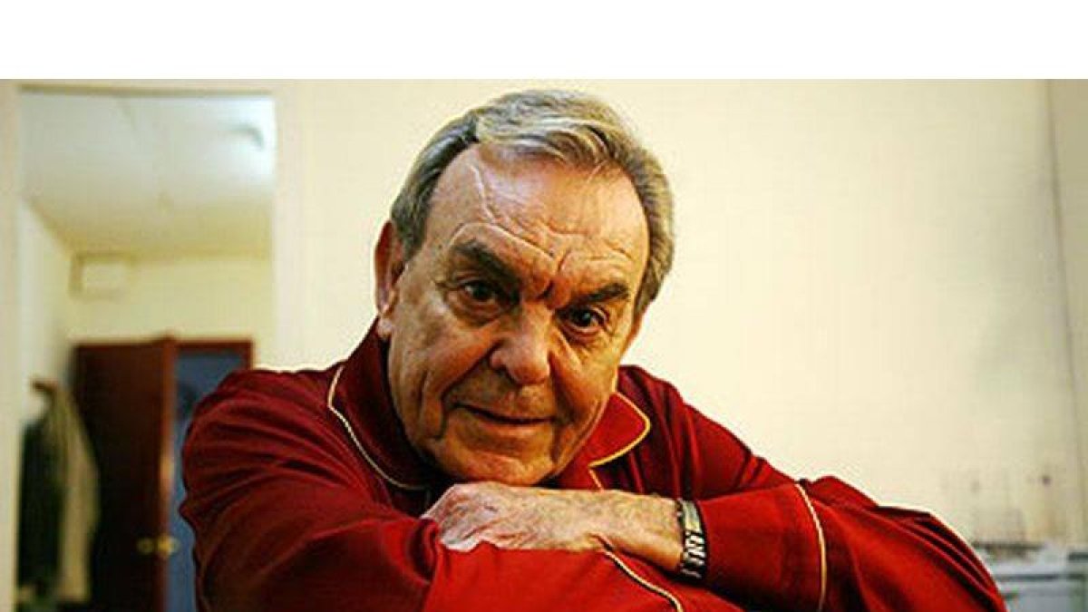 El actor, Paco Morán, que ha fallecido a los 81 años en Barcelona.