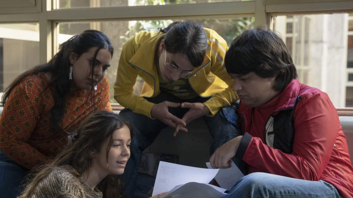 Blanca Martínez, Georgina Amorós, Roser Vilajosana y Carlos González. CARLA OSET