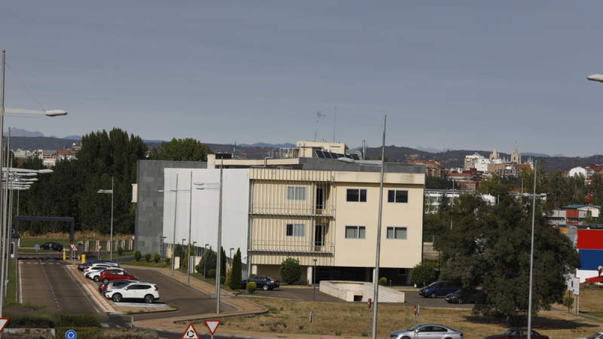 El Edificio de Usos Comunes del Parque Tecnológico de León. MARCIANO PÉREZ