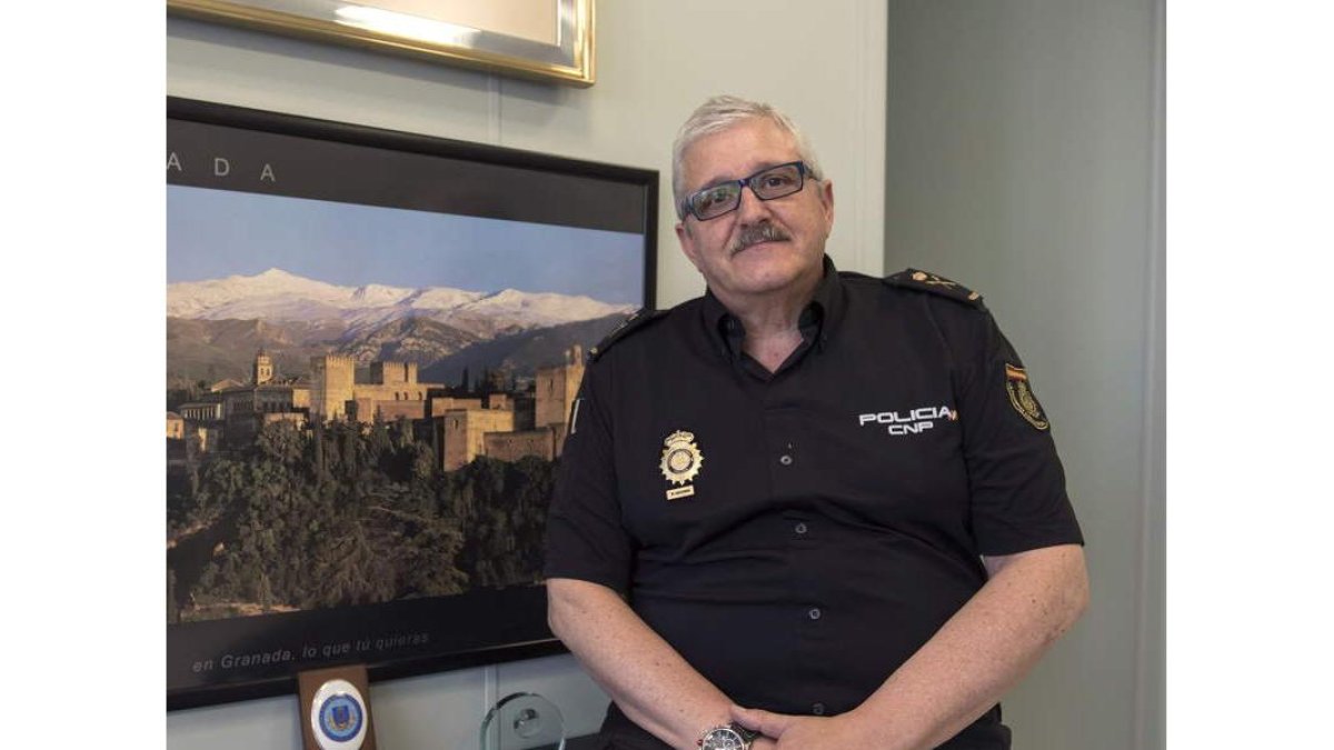 El jefe superior de Policía de Andalucía Oriental, Cerviño.