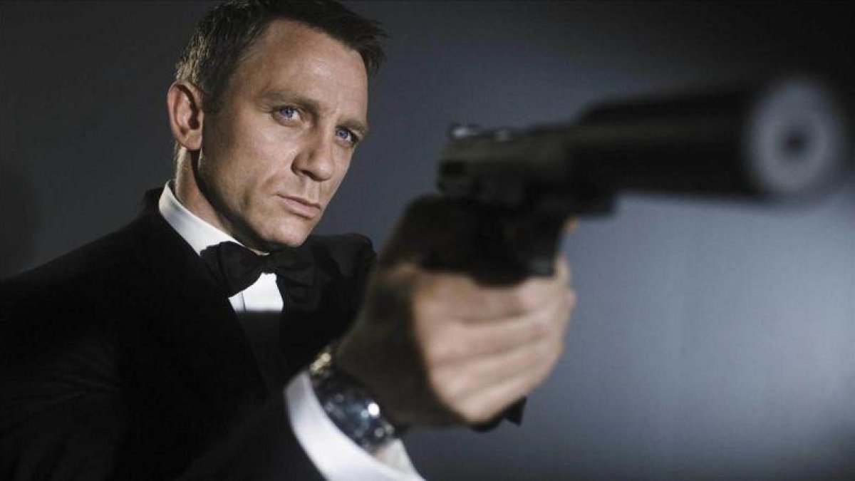Daniel Craig, en su papel de James Bond.
