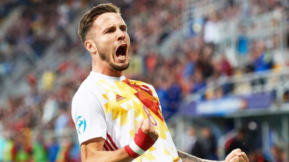 Saúl abrió el marcador y fue el mejor del equipo español. A.W.
