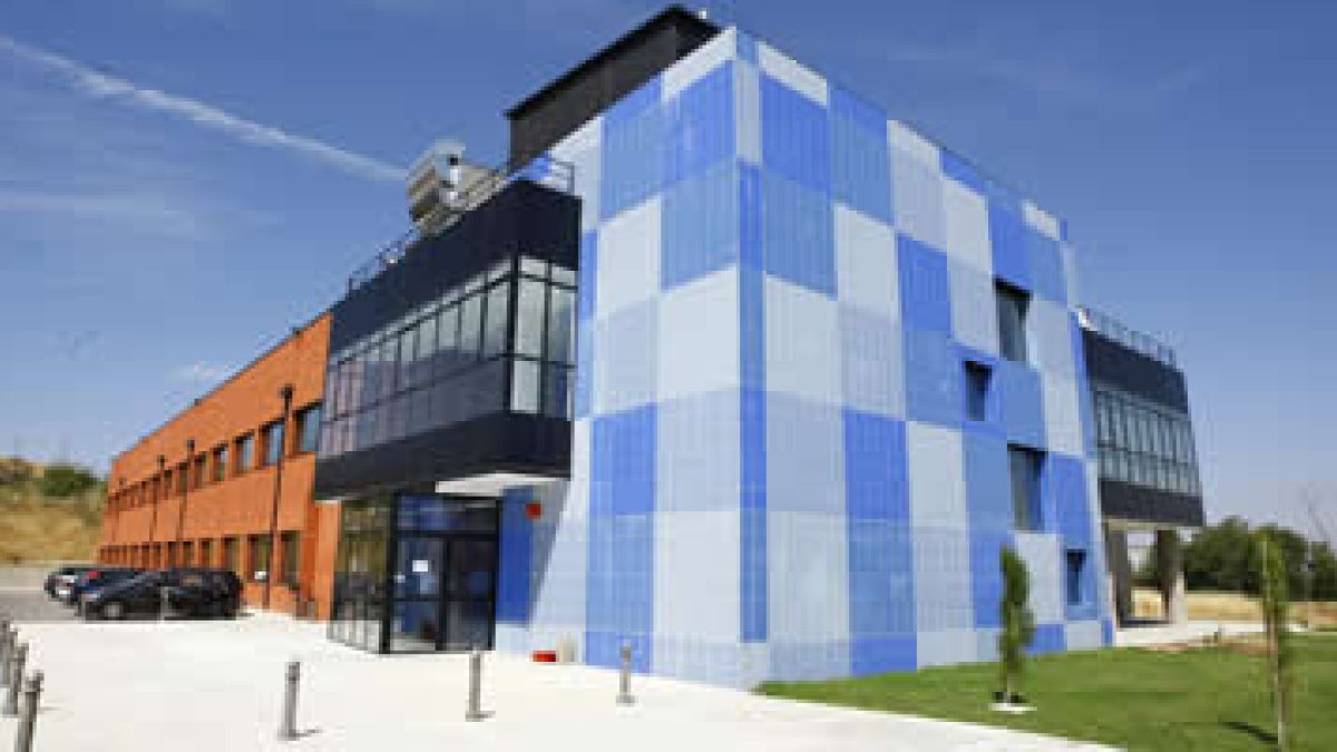 Exterior del edificio Zarzuela, sede del Centro de Competencia de HP en León, en el parque tecnológi