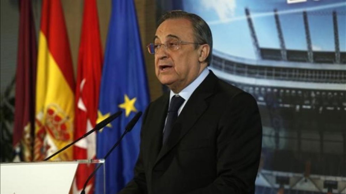 Florentino Pérez, presidente de ACS.