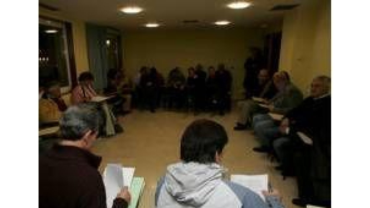 Integrantes de la plataforma pública, ayer en un hotel de la ciudad
