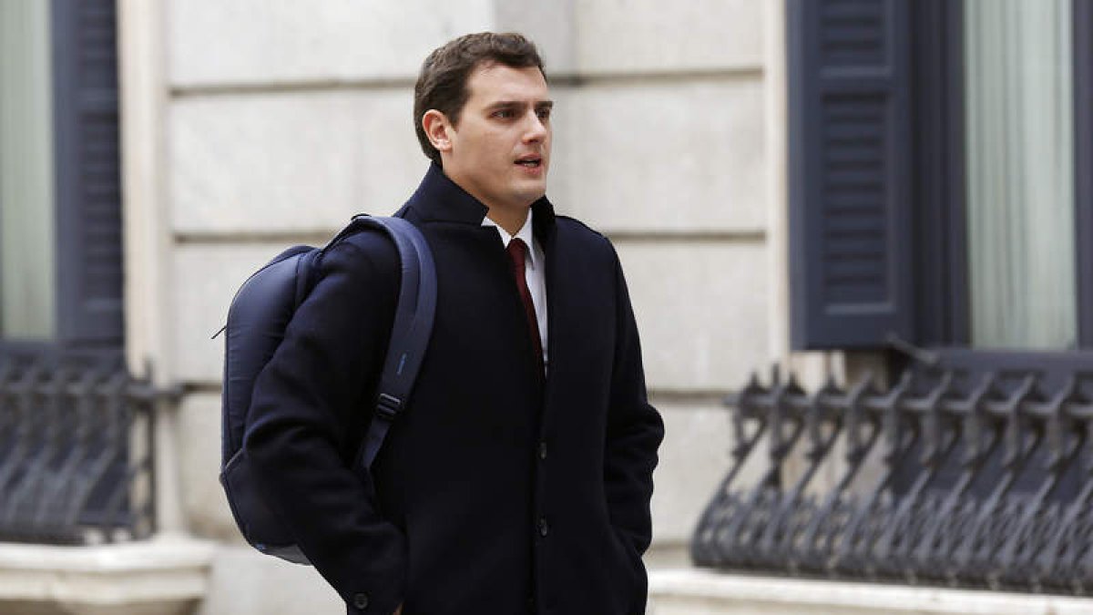 El líder de Ciudadanos, Albert Rivera.
