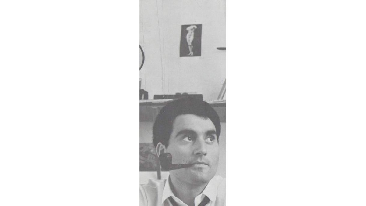 Una imagen de juventud de José Antonio Llamas