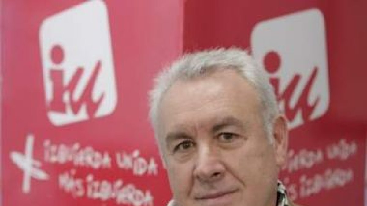 Cayo Lara, coordinador general de Izquierda Unida.