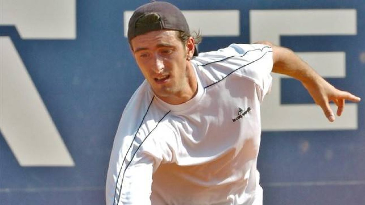 Potito Starace durante un partido del torneo ATP Buenos Aires en 2006.