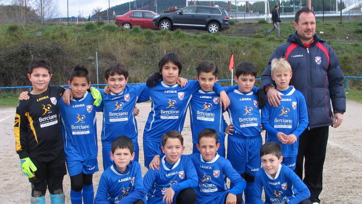 El Centro Óptico Berciano benjamín cayó con la Deportiva B.