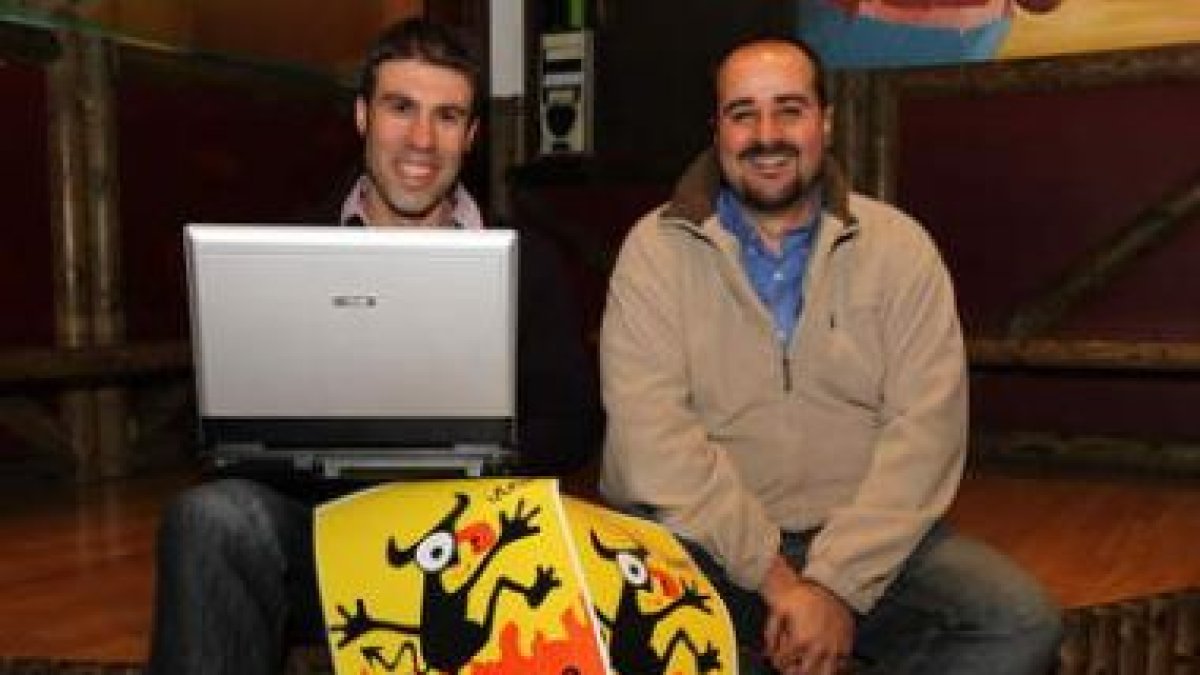 Alberto Flecha y Manuel Ferrero, impulsores del encuentro.