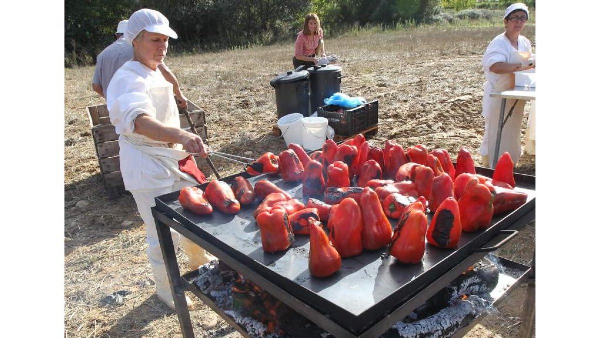 La temporada del asado de pimiento está en pleno apogeo.