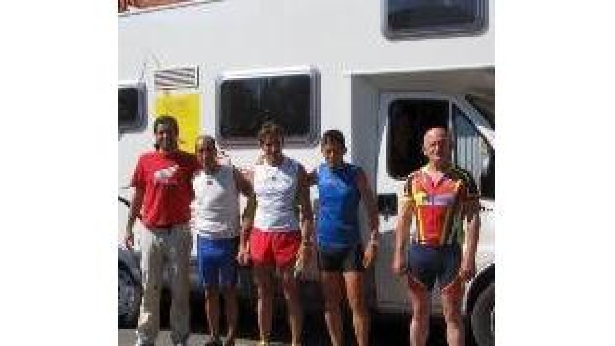 Los participantes en esta iniciativa solidaria