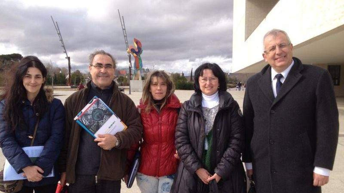 Azucena, Alejandro, Mar Álvarez, Ángela Marqués y Juan Rodríguez.