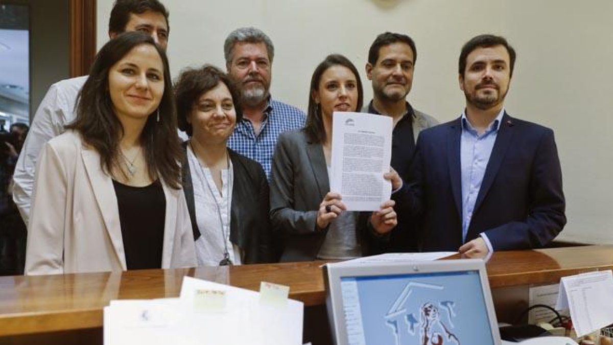 Pablo Iglesias, candidato a la Moncloa.
