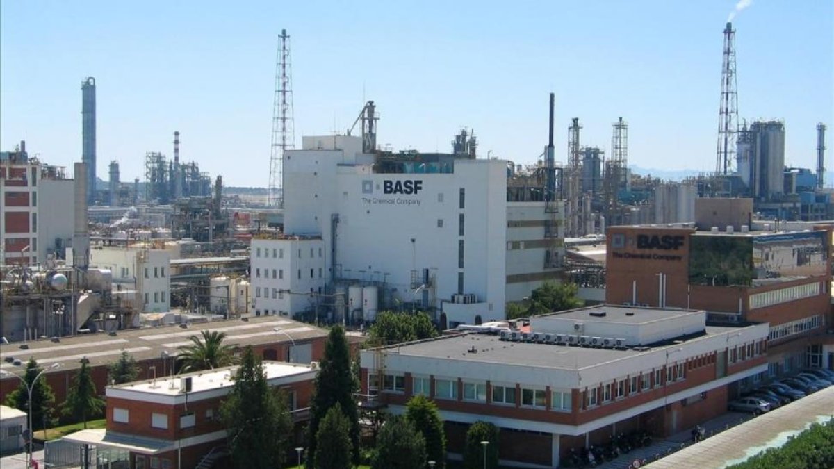 Instalaciones de Basf en Tarragona.