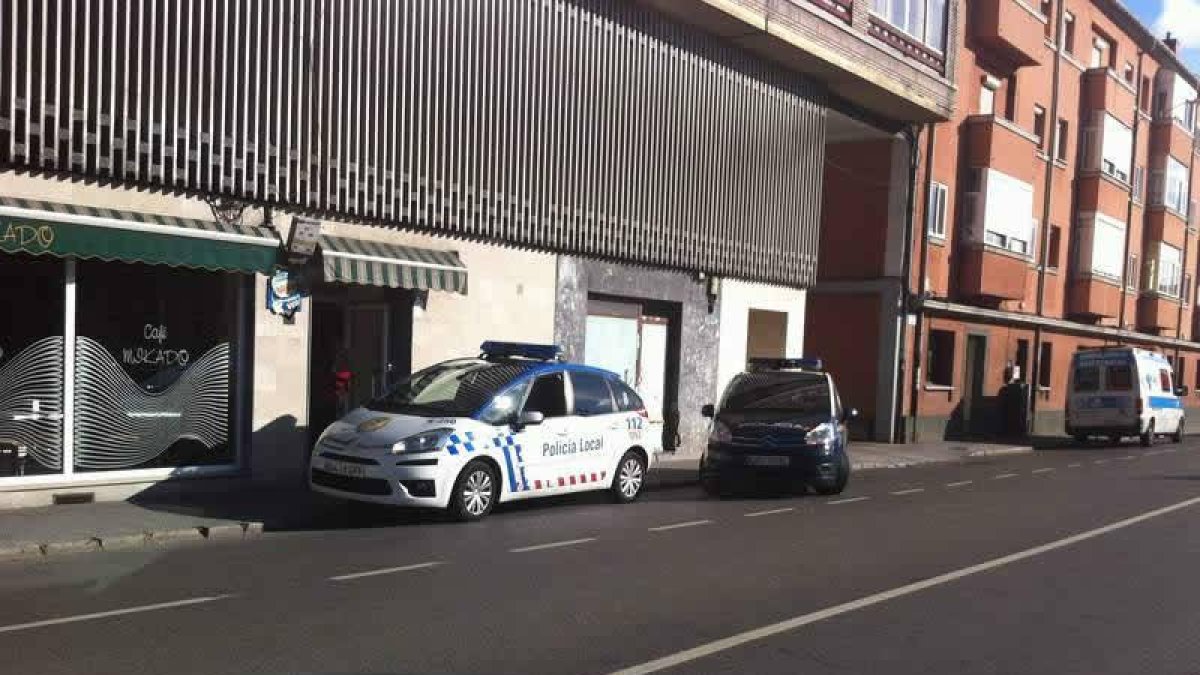 Imagen exterior del bar donde se produjo ayer la agresión.