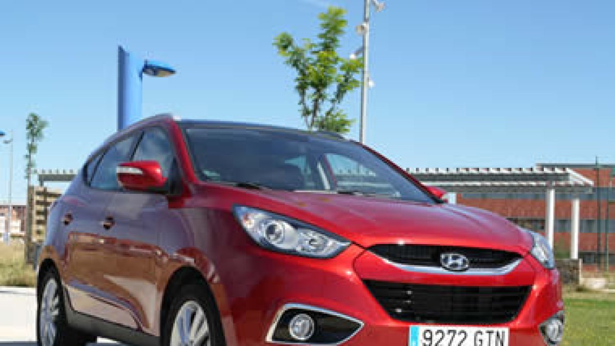 Poderosa estética del iX35, con el que Hyundai irrumpe en el segmento SUV.