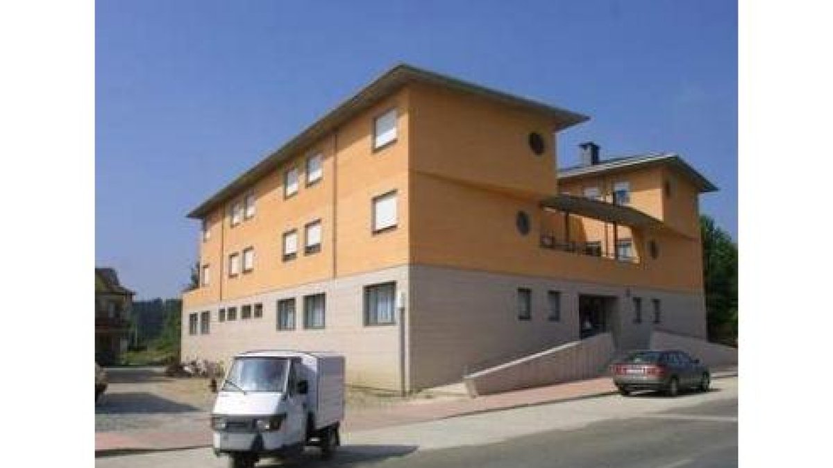 El nuevo centro de día estará junto a esta residencia.