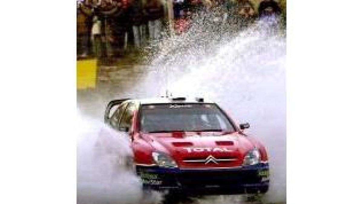 Carlos Sainz, en un momento de la última jornada del Rally de Argentina