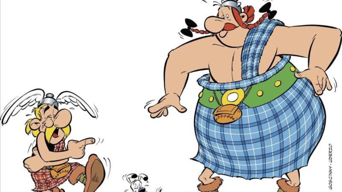 Asterix y Obelix.