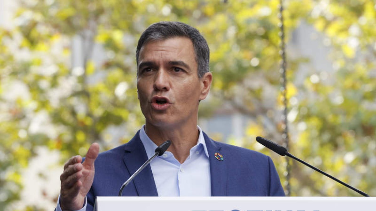 El presidente del Gobierno, Pedro Sánchez. JUAN CARLOS CÁRDENAS