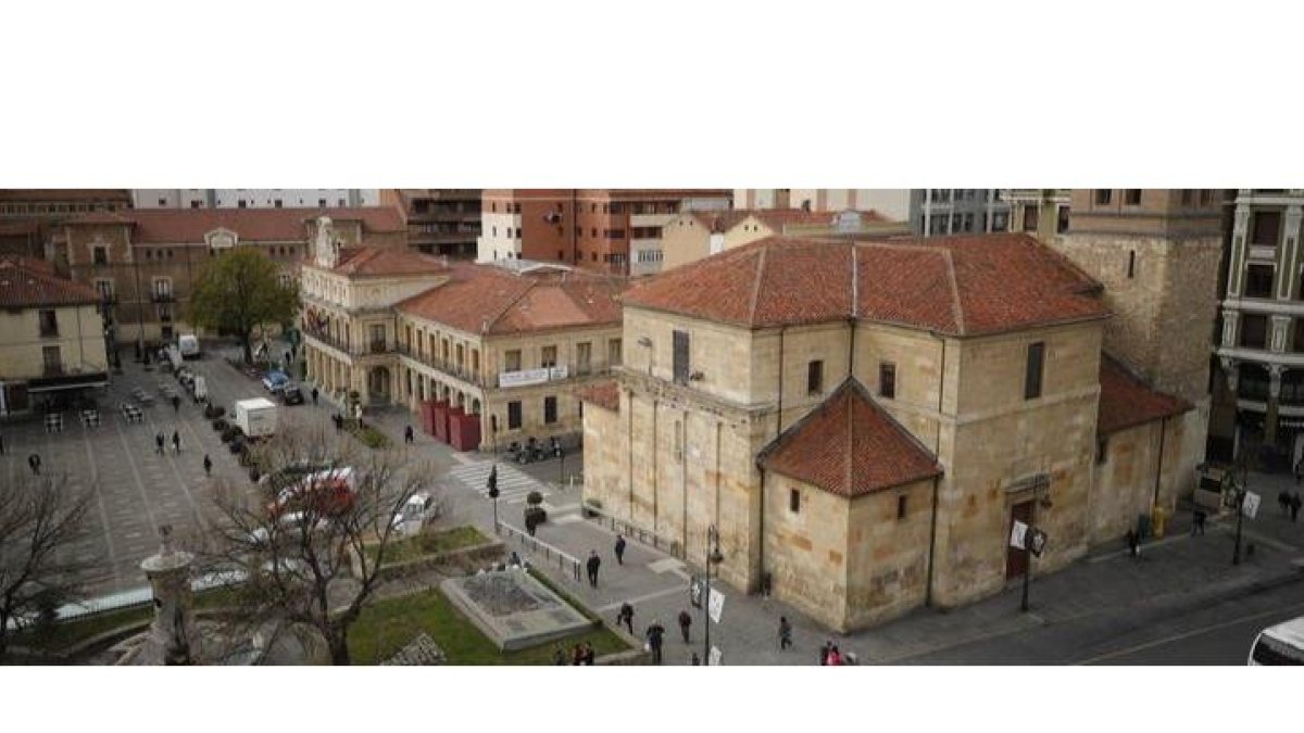 La Iglesia de San Marcelo es uno de los edificios religiosos que ha sido incluido por los vecinos. RAMIRO