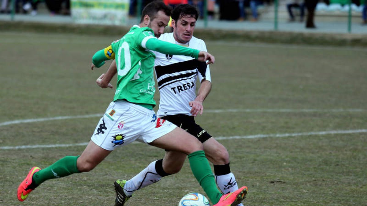 David Bandera, en un partido de la temporada pasada